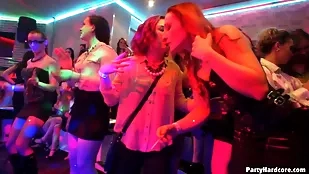 Wild party takes a wild turn with intense group sex and crazy dancing